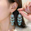 Bông Tai Tua Rua Bohemian Phong Cách Dân Tộc Kỳ Nghỉ Ánh Sáng Sang Trọng Cao Cấp Thanh Lịch Thời Trang Tinh Tế Tai Nữ