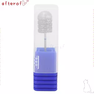 Mũi khoan móng chân tròn bằng thép không gỉ AFTEROF, Đầu mài bằng thép không gỉ Callus & Mũ chà nhám da chết, Đầu đánh bóng chân 2.35mm Đầu mài đánh bóng chân