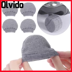 OLVIDO 4 Miếng Bảo Vệ Bánh Xe Hành Lý, Vỏ Bánh Xe Co Giãn Vải, Di Động Chống Trơn Trượt Chống Mài Mòn Chống Sốc Ghế Đệm Chân Du Lịch
