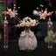 JUNYUE88US Hanfu Tóc Nữ Kẹp Tóc Tua Rua Hoa Handmade Bông Tai Thời Trang