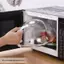 Khung ảnh Lò vi sóng Splash Cover Chịu nhiệt độ cao Nắp bảo vệ lò vi sóng trong suốt Vỏ sưởi thực phẩm có lỗ thông hơi và tay cầm VN