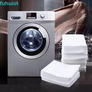 FUHUIOT Color Catcher Sheet Máy Giặt Màu Chống Nhuộm Giấy Giặt Chống Dính