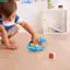 QEARY Sáng Lên Đồ Chơi Cá Heo, Nhạc Nhẹ Điện Cơ Khí Đồ Chơi Sinh Vật Biển, Đa Năng Lái Xe Chuyển Động LED Mô Phỏng Thực Tế Đồ Chơi Động Vật Biển Đồ Chơi Trẻ Em Đồ Chơi