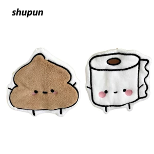 Khăn tay SHUPUN, Khăn lau tay có thể treo hoạt hình, Khăn lau tay thêu mềm mại dễ thương Nhà bếp