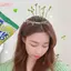 HFSHY 10 Cái Ngộ nghĩnh Cỏ Kẹp Tóc Mầm Đậu Ăng Ten Kẹp Tóc Cho Nữ Cô Gái Dễ Thương Cây Tóc Barrette Phụ Kiện Tóc VN