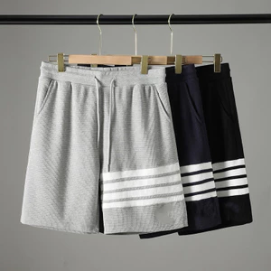Quần Short Bốn Thanh Nam Mùa Hè Vách Ngăn Hợp Thời Trang Nam Thể Thao Thường Ngày Năm Điểm Quần Áo Nam 1QPE