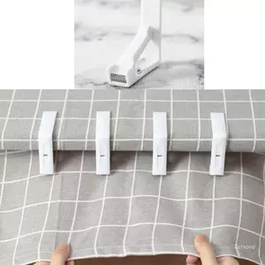 Bộ kẹp lò xo bằng nhựa 4 dây buộc cho bàn ăn Neater Bàn cà phê và bữa ăn ngoài trời