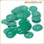 MONOSTYLE 50 CÁI Thẻ số nhựa, Số xếp hàng nhà hàng nhẹ mỏng, Nhựa bền màu đen / đỏ / xanh lá cây