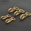 SRVN Brass Snap Hook Carabiner Trigger Clip Clasp Bule cho dây đeo túi Dây buộc dây Dây nịt cho chó Dây xích thú cưng Phụ kiện móc khóa.