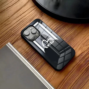 Ốp Điện Thoại BK-1 Rastar-E-EVISU Cho IPhone 16 15 14 Pro 11 13 12 Mini 6 8 7 Plus Kính Thiết Kế Sang Trọng Cove