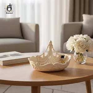 Khay đựng đồ trang sức hình tượng bằng nhựa Trang trí thanh lịch cho mặt bàn lối vào Trang trí nội thất Mới