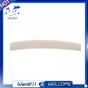 1 Mảnh Đai Ốc Xương Có Rãnh Thật Cho 6 Dây Đàn Guitar Điện TL (Đáy Flat / R7.25 / R10 42MMx3.2MMx5.6MM)