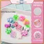ĐIỆN 10 Chiếc Ngẫu Nhiên Mini Mèo Dễ Thương Móng Vuốt Pinch Vui Vẻ Đầy Màu Sắc Chất Làm Đầy Màu Sắc Để Giảm Áp Lực Phong Cách Hoạt Hình.