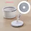Đầu lau nhà tròn 25cm Vải xoay để làm sạch sàn Tấm lót thay thế nhà Phụ kiện đa năng Khăn xoay 360