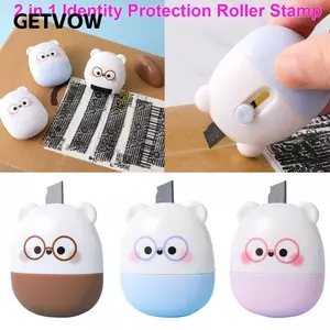 GETVOW Con lăn bảo vệ danh tính Con dấu bảo vệ đa chức năng Mini di động Thông tin