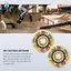 Bánh xe Street Brushing Wheel Dance Board Wheel 56mm 99DU Ván trượt bánh xe