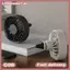 Littleloves1 Quạt Ô Tô USB Ổ Cắm Không Khí Ô Tô Điều Chỉnh Quạt Làm Mát Mạnh Mẽ Có Đèn 3 Tốc Độ Quạt Phía Sau Ô Tô Tản Nhiệt Làm Mát VN
