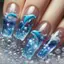 {WELV}Floral and Cartoon Decorated Press On Nails Medium Length Ballet Inspired Design