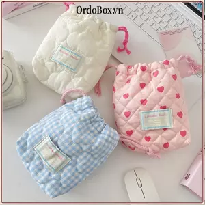Ví dây rút ORDOBOX, Túi đựng máy ảnh chống sốc đa năng, Túi đựng son môi trang điểm chống bụi di động Du lịch
