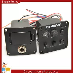 Dành Cho Acoustic Guitarra Khuếch Đại Guitar Pickup ISYS + EQ Hệ Thống Preamp Âm Thanh Có Thể Điều Chỉnh Phụ Kiện Đàn Guitar
