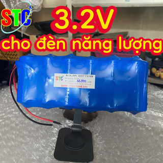 Bộ lưu trữ pin 3.2v(1-6 viên) sử dụng cho đèn năng lượng mặt trời,giúp đèn chiếu sáng lâu dài