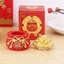 Túi lượng vàng tài lộc may mắn, hũ đựng muối gạo trang trí nhà cửa, văn phòng, taplo ô tô