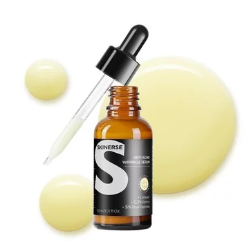 Serum chống lão hóa DAKINERSE, Serum làm sáng da cho nếp nhăn, Retinol & Peptide Face Serum, Mọi loại da, tinh chất chăm sóc da 30ml Comfort ADO0