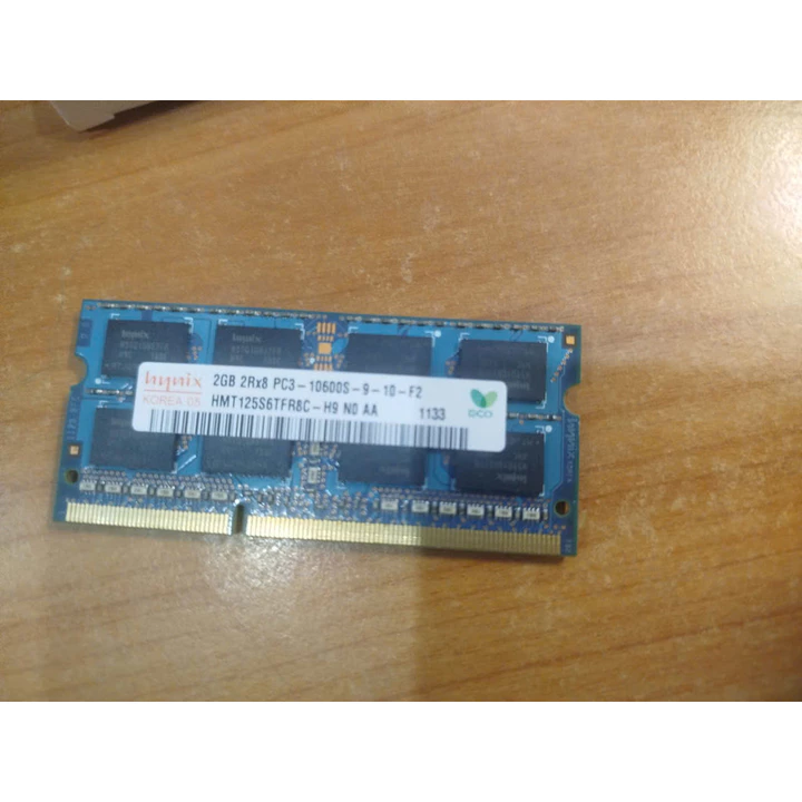 RAM DDR3 Laptop 2GB PC3-10600S Hynix buss 1333Mh. Ram Laptop. Hàng tháo máy