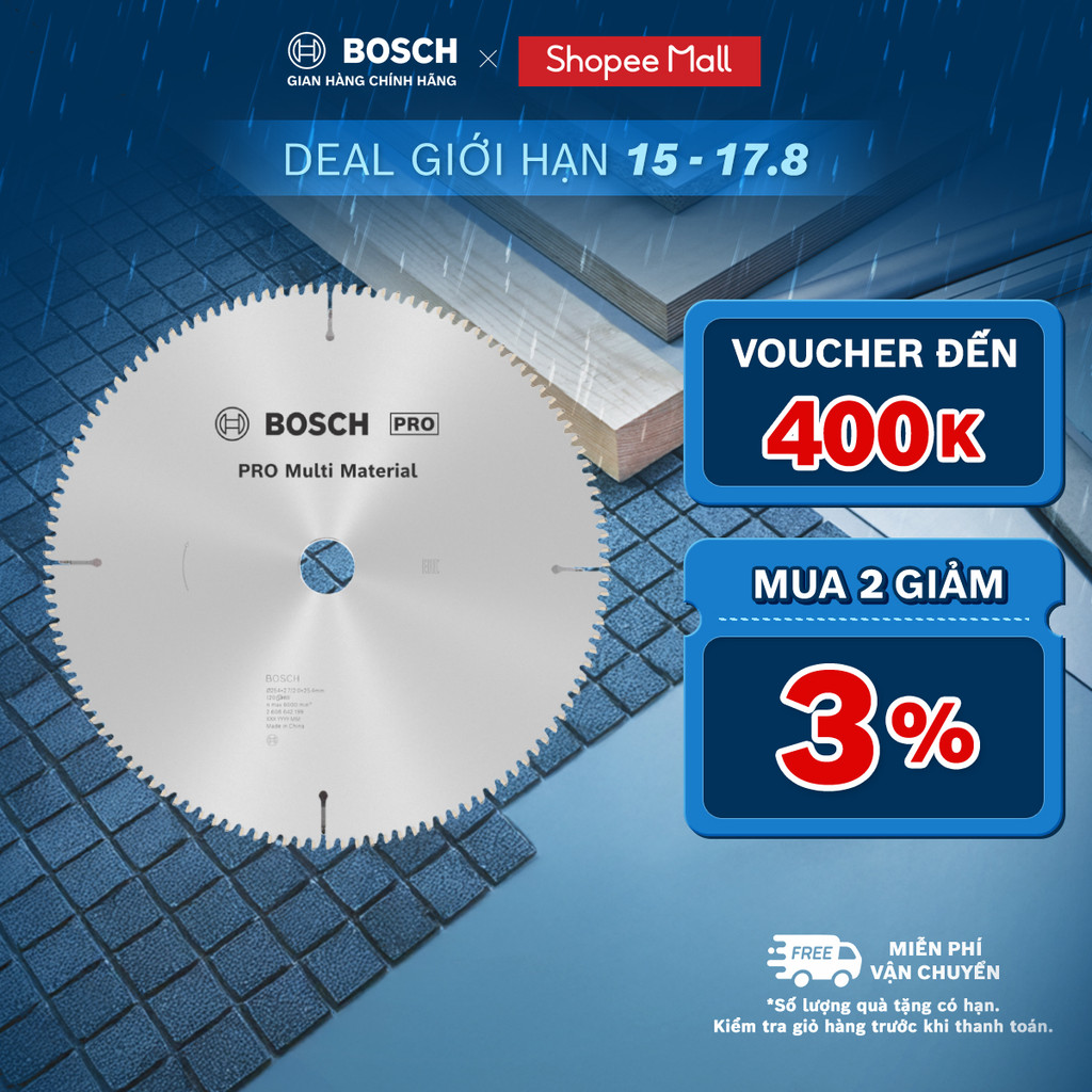 Lưỡi cắt nhôm Bosch T120