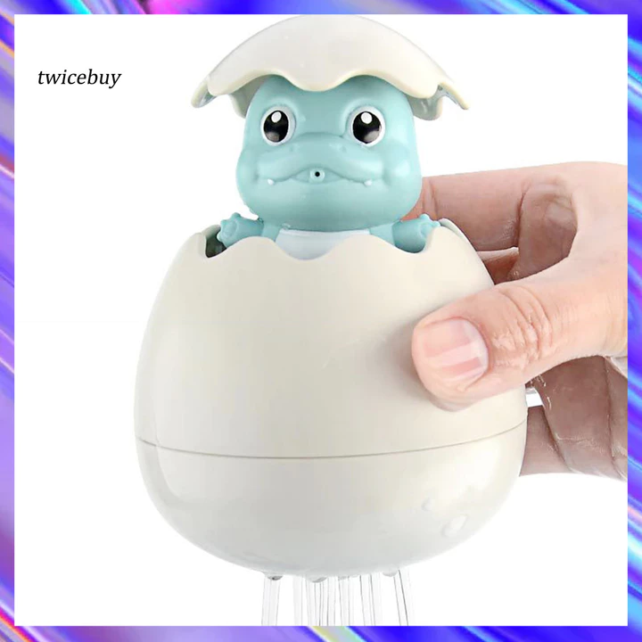 [TY] Đồ chơi tắm cho trẻ 3-6 tuổi Đồ chơi tắm trung tính giới tính Đồ chơi chơi chơi nước cho trẻ em Đồ chơi tắm vỏ trứng khủng long cho trẻ sơ sinh Trẻ em – Bộ bắn nước bơi để phát triển thể thao