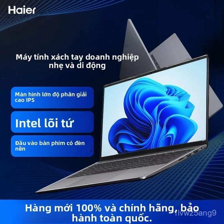 Laptop 15.6in Intel N95 mỏng nhẹ văn phòng học tập gaming thiết kế sang trọng bền đẹp