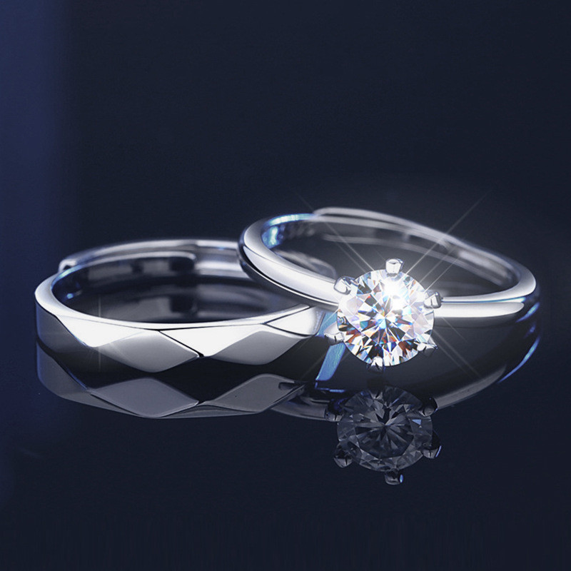 925 Silver Wedding Ring by jh21017.vn