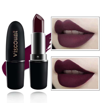 ✨Cửa hàng được đề xuất✨INS Siêu Nóng Matte Velvet Son Môi Màu Mận Gạch Đỏ Dì Đậu Đỏ Dán Màu 8.23