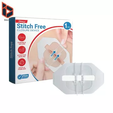 Dải đóng vết thương khẩn cấp Sửa chữa vết thương di động Vết thương không có vết khâu Miếng dán vết thương thoáng khí để chăm sóc vết thương xé sơ cứu