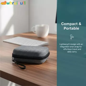 WH Shoproof Hard Case cho máy đo huyết áp cánh tay trên Túi đựng bảo vệ EVA di động để sử dụng tại nhà QU