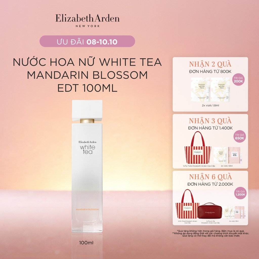 Nước hoa Nữ Elizabeth Arden White Tea Mandarin Blossom EDT 100ml