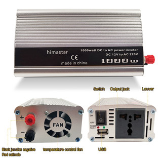 AIMVUKES Biến tần tự động Biến tần chuyển đổi nguồn 12V đến 220V 500W 100W