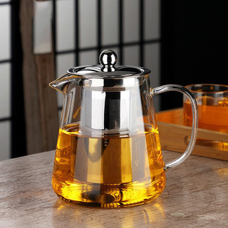 Lò Nướng Xung Quanh Ấm Trà Thủy Tinh Borosilicate Cao Thép Không Gỉ Lọc Lót Ấm Trà Điện Gốm Lò Nướng Sưởi Ấm Pu 'er Ấm Trà E4CF