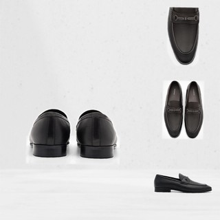 Giày PEDRO Alistair Leather Loafers - PM1-46600200 chính hãng đủ bill