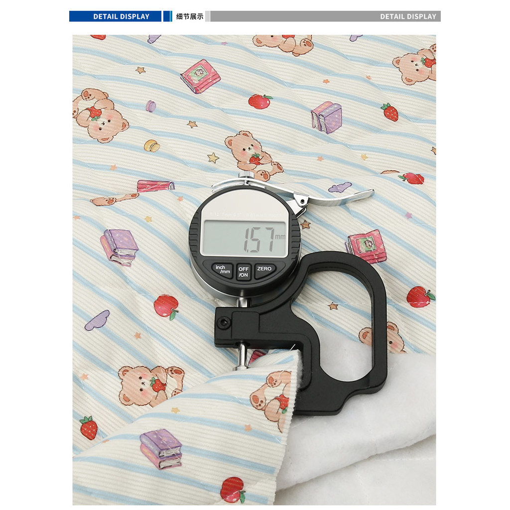 Hoa Thêu Quilting Vải Handmade Dày 50x150cm Cho Áo Khoác Trẻ Em