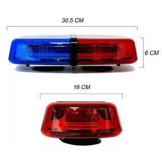 12 "72 LED Đỏ Xanh Flash Cảnh Báo Nguy Hiểm Khẩn Cấp An Ninh Trên nóc Ô Tô Đèn Nhấp Nháy Mini Cảnh Sát An Toàn Đèn Tín Hiệu Đèn Hiệu