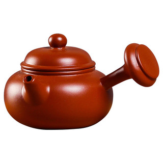 Chaozhou Tay Cầm Tay Furong Tay Cầm Bên 160cc Người Làm Việc Ấm Trà Chaozhou Handmade Zhu Bùn Nồi Nước Ổ Cắm Kín Tốt Cắt Nước MCM1