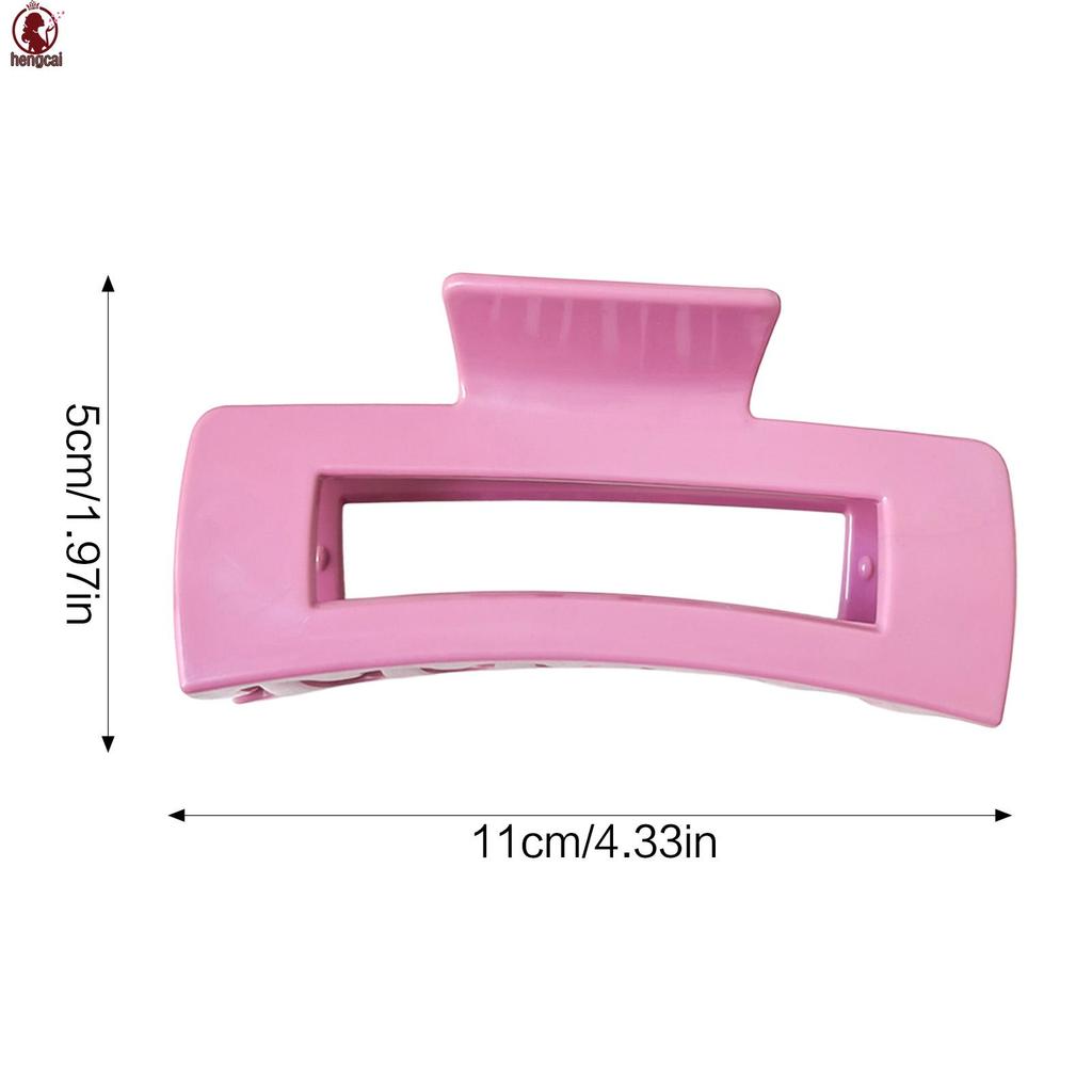 Kẹp Tóc Cá Mập Silicone - Phù Hợp Cho Tóc Dày và Mượt, Dùng Trong Thể Thao và Hàng Ngày