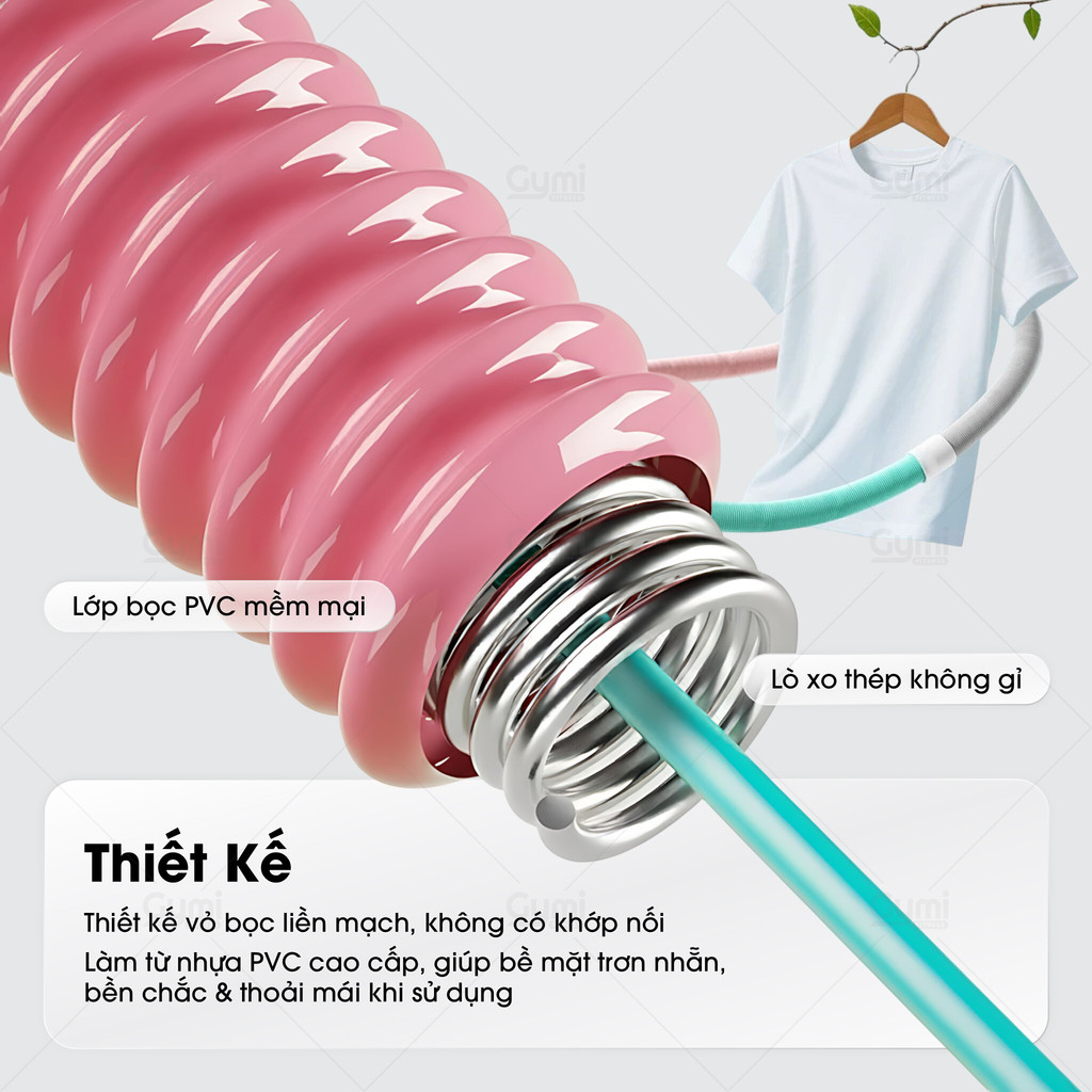 Vòng Lắc Eo Mềm Nâng Cấp Bản Pro - Không Kẹp Da, Lò Xo Liền Mạch, Êm Ái, Siết Eo - Vòng Lắc Eo 02 - VongLacEo02