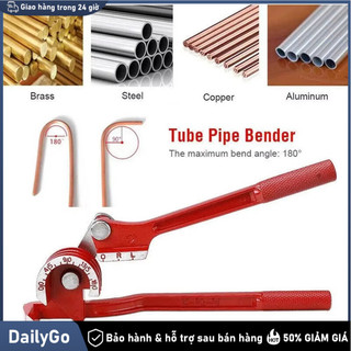 Vam uốn ống đồng đa năng, tạo góc 90° & 180° dễ dàng! Bánh răng chính xác không hại ống.