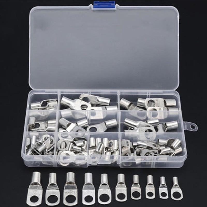 Bộ 70 đầu nối dây điện loại OT 10A-50A - Kết nối đĩa lạnh, khả năng dẫn điện vượt trội
