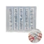 SA Apples Designs Silicone Nail Mold Set Công cụ tái sử dụng cho Gel Ba Lan Nghệ thuật và Phụ kiện thủ công