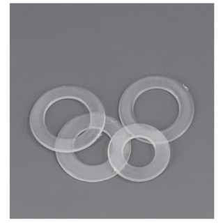 vòng đệm nhựa phẳng Long đền nhựa trắng các cỡ ，vòng đệm Cao Su PE M3-M20 [JYD-ZZ-Z]