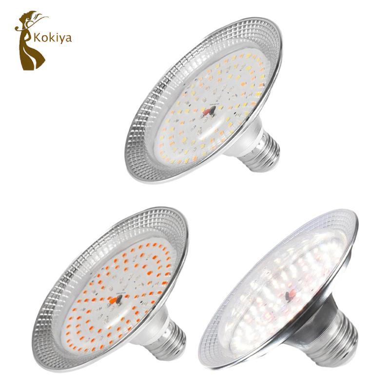 Đèn trồng cây E27 18W cho nhà kính 13x8,5cm cho phụ kiện trái cây và rau quả lắp đặt chống nước với 440mol / M2 / S