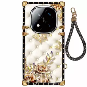 Ốp YJD Cho Redmi 17C Graceful Flower Series Vỏ Điện Thoại Chống Sốc